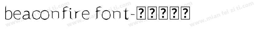 beaconfire font字体转换
